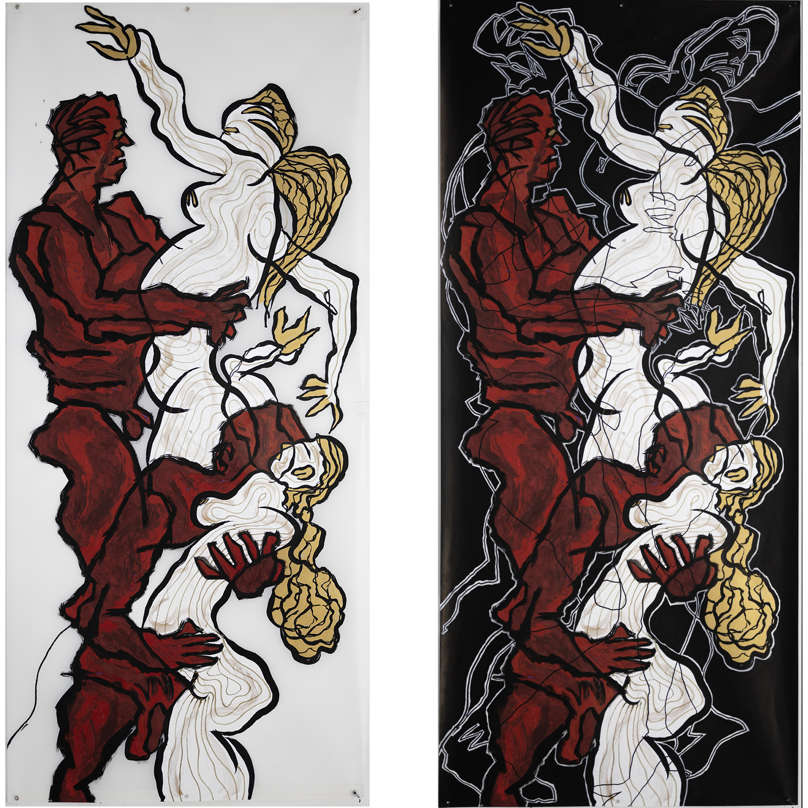 COUPLE COLONNE n° 26   CHIARA