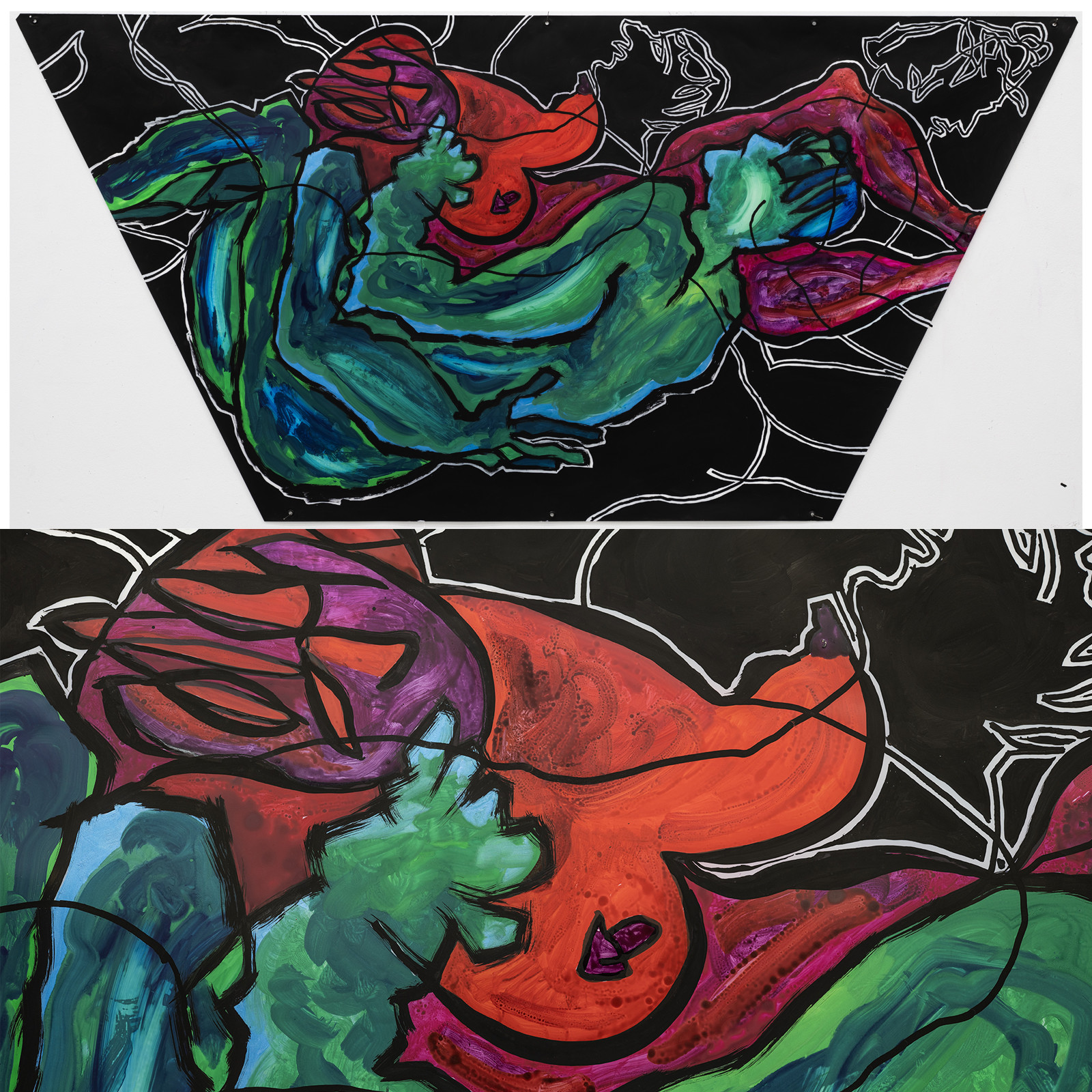 COUPLE COLONNE n° 29   Isabelle G