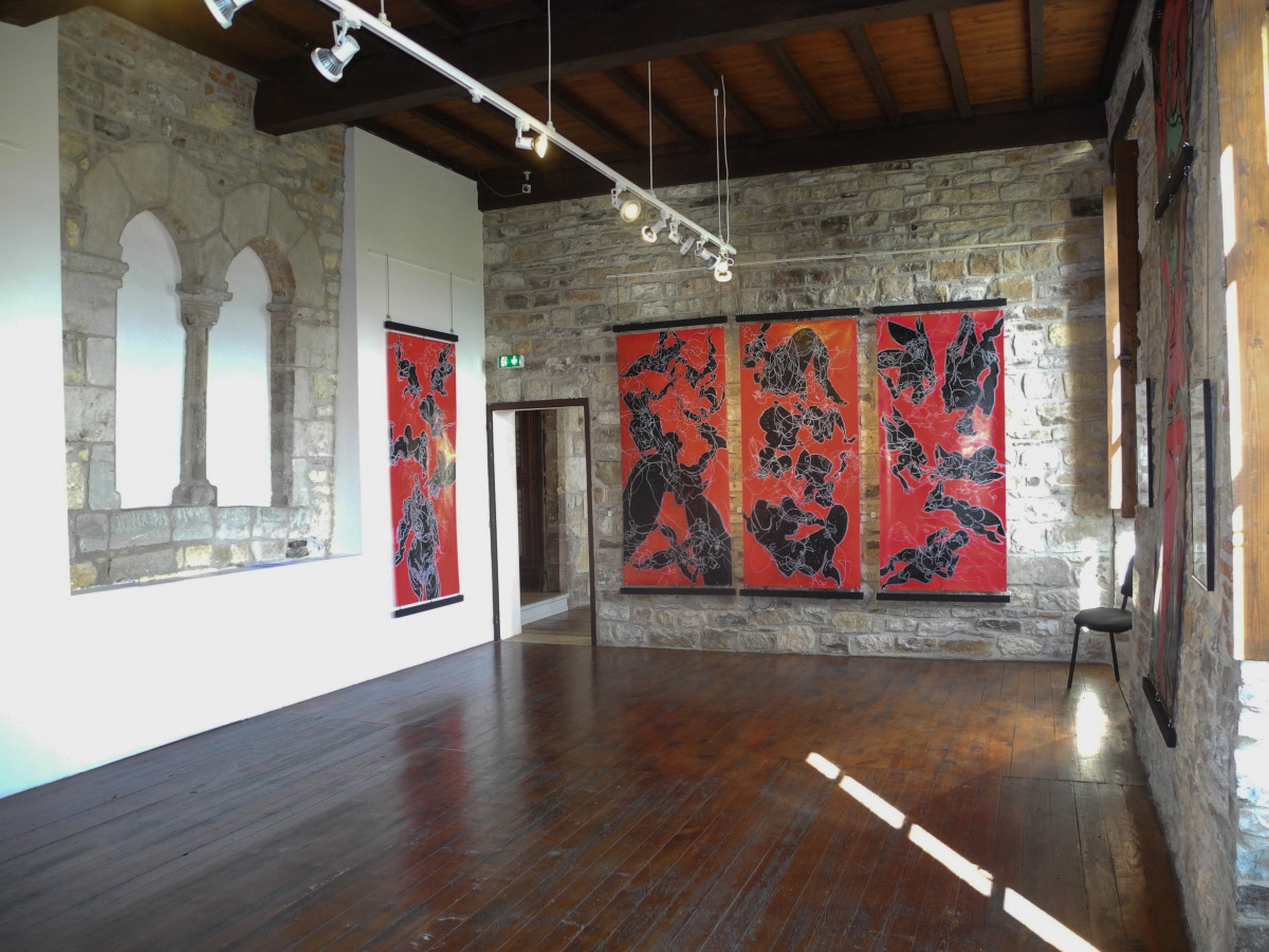 Exposition au Musée d'art Moderne de Cordes sur Ciel ( Tarn ) du 12 mai au 2 juillet