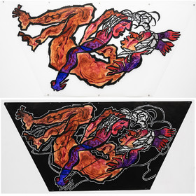 COUPLE COLONNE n° 14   FRANCOISE. F