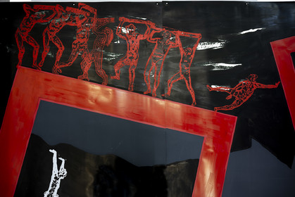 GRAND TRIPTYQUE - 6   ATLANTES CONFINÉS