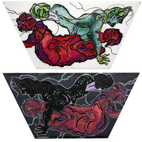 COUPLE COLONNE n° 18   DANIELLE