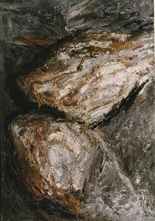 AKT 7acrylique, terre, pigments, marbre, toile200 x 1403  92 - 6  93