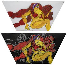 COUPLE COLONNE n° 22   D + M