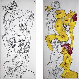 COUPLE COLONNE  n° 20   DOMINIQUE