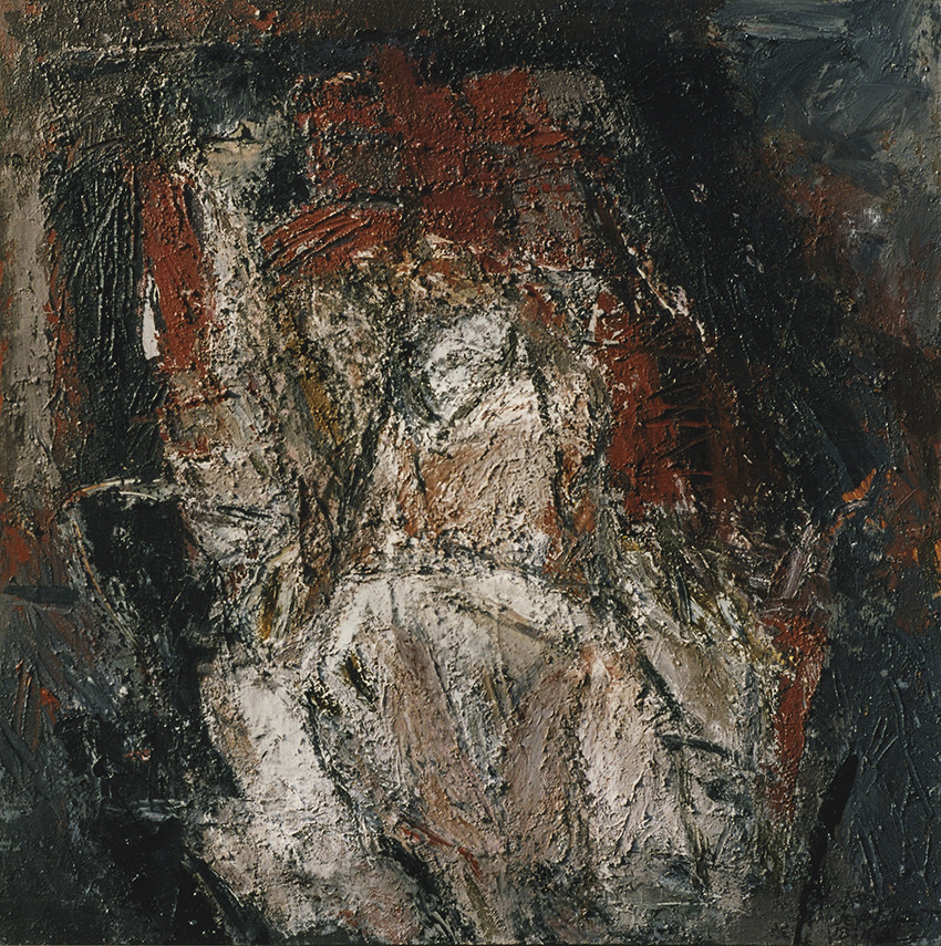 AKT 1 ( NU )terres, pigments, acrylique, sur toile100 X 10011  91