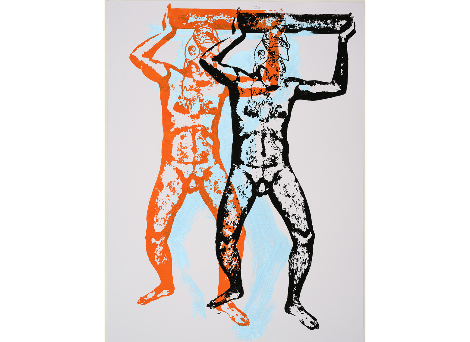 ATLANTES - LINO GRAVURES40 x 30     04 - 2019