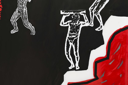 GRAND TRIPTYQUE n° 10 - ATLANTES : LUI, LES AUTRES