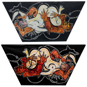 COUPLE COLONNE n° 12   LUCIE