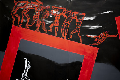 GRAND TRIPTYQUE - 6   ATLANTES CONFINÉS