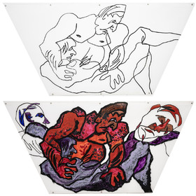 COUPLE COLONNE n° 21   M + CL