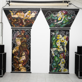 COUPLE COLONNE  n° 20   DOMINIQUE