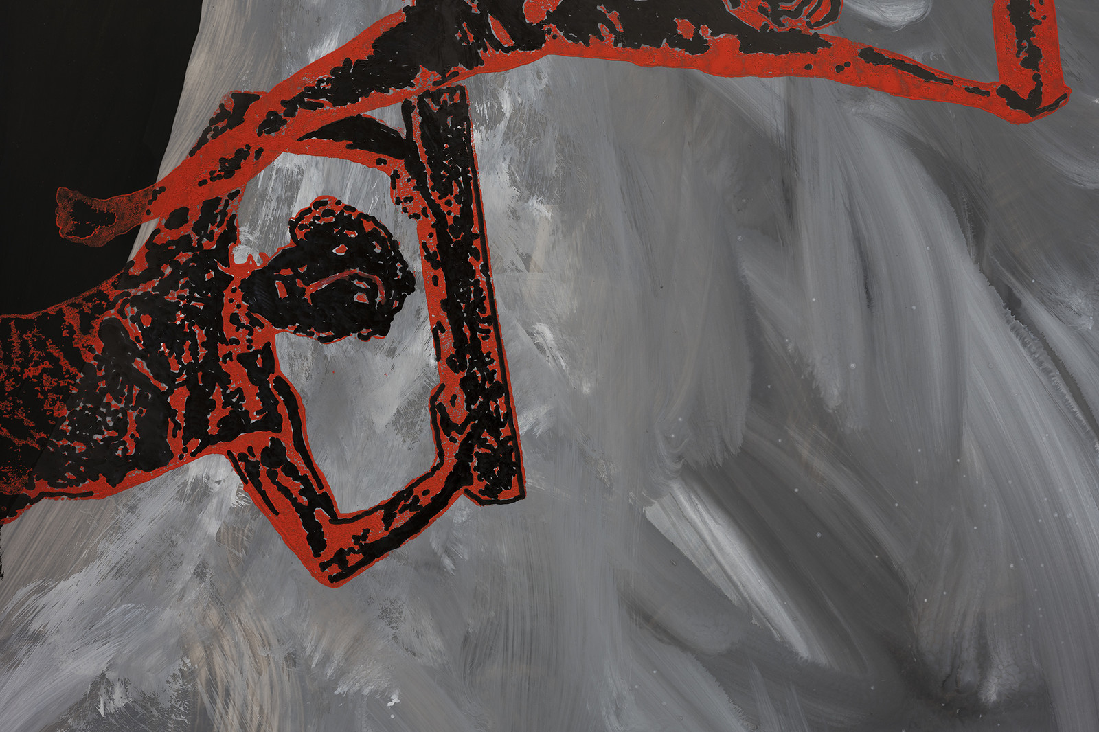 GRAND TRIPTYQUE n° 9   ATLANTES ET COSMOS