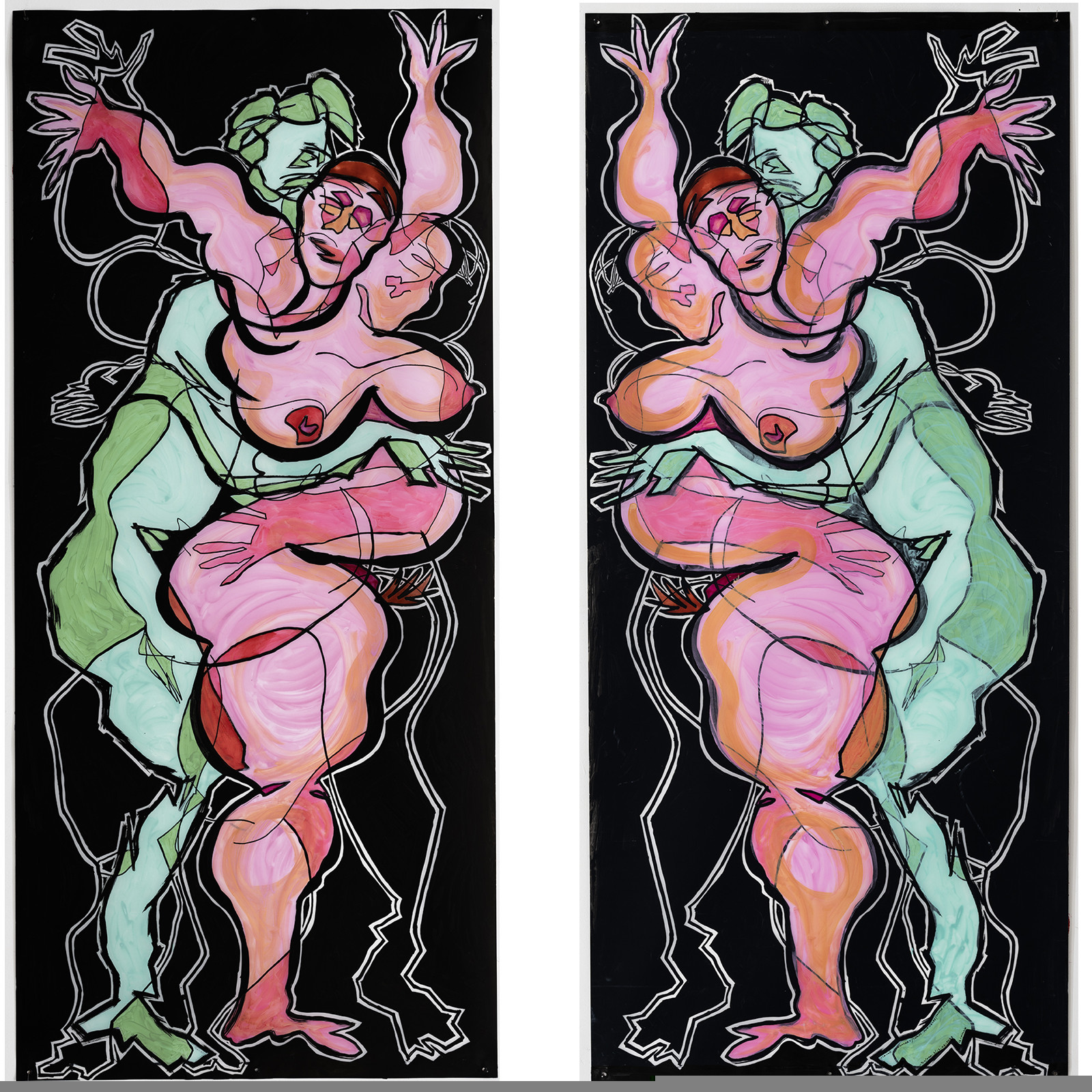 COUPLE COLONNE n° 10   FRA. S