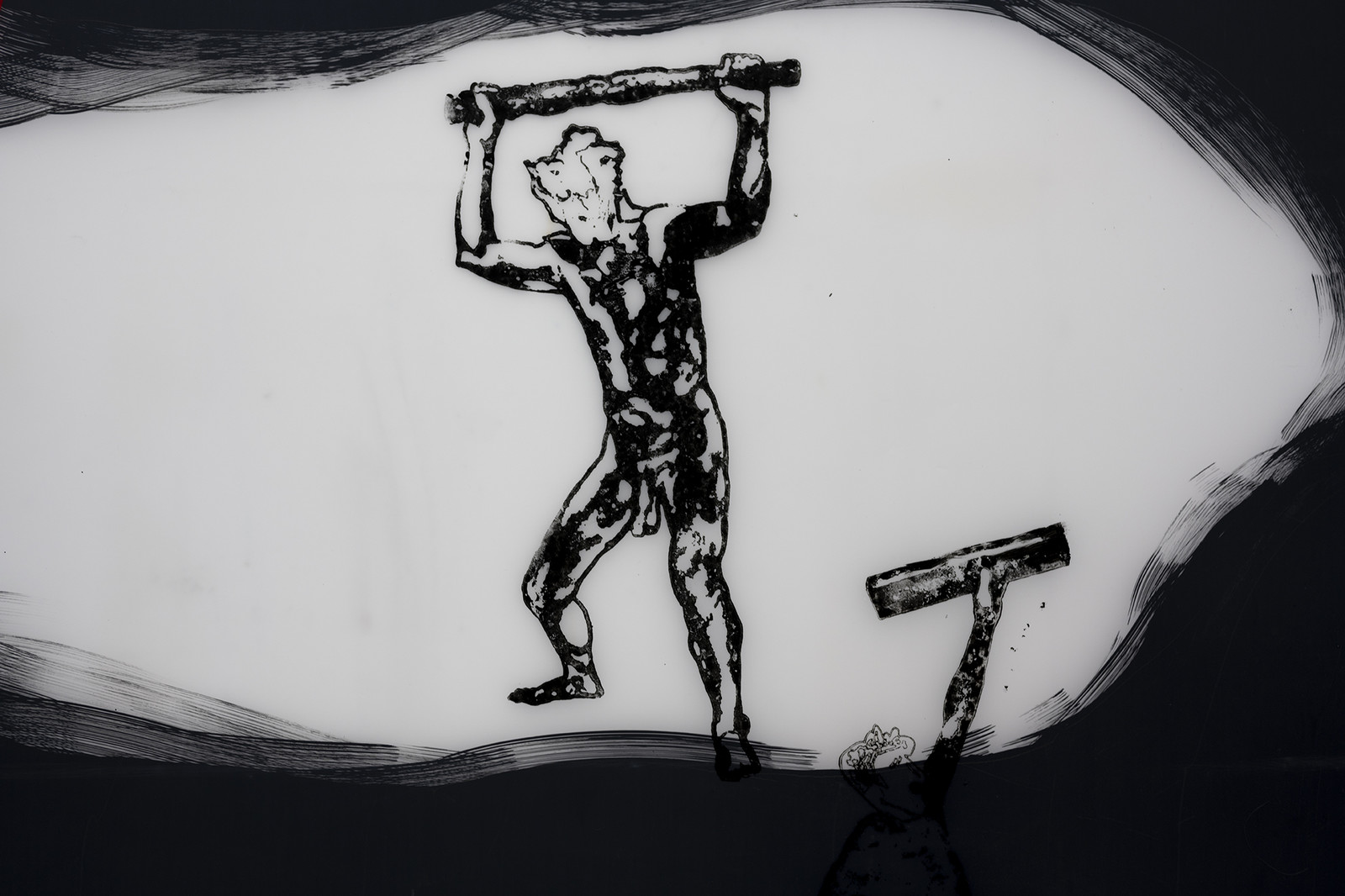 GRAND TRIPTYQUE - 6   ATLANTES CONFINÉS