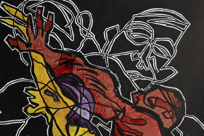 COUPLE COLONNE n° 22   D + M détail du chapiteau 12 - 2023