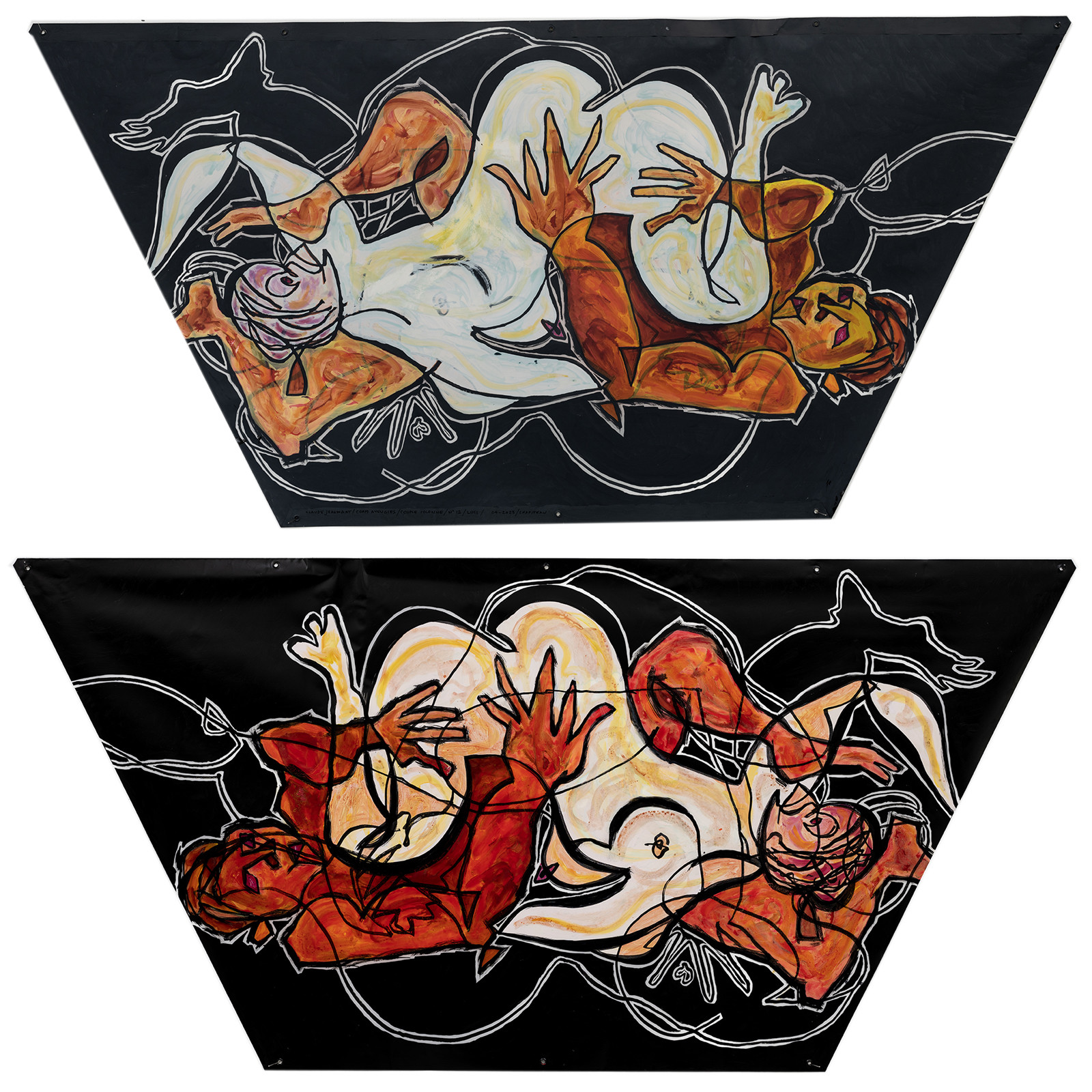 COUPLE COLONNE n° 12   LUCIE