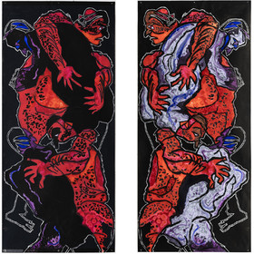 COUPLE COLONNE n° 21   M + CL