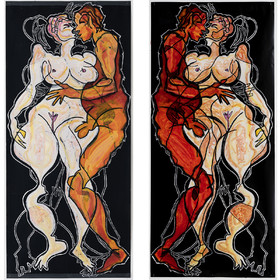 COUPLE COLONNE n° 12   LUCIE