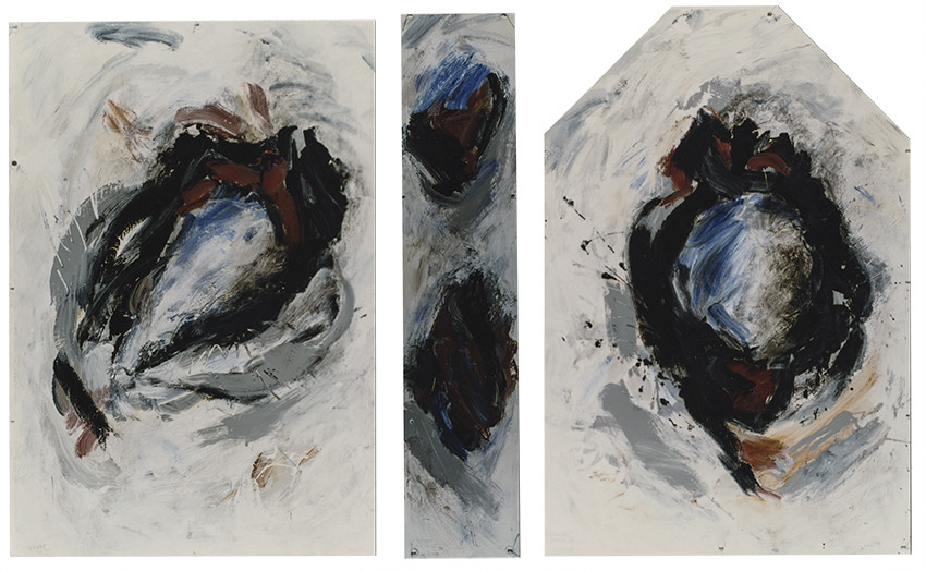 DOGON 4 - LA BOUCHEacrylique sur toile70 x x17012  89