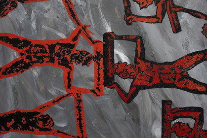 GRAND TRIPTYQUE n° 9   ATLANTES ET COSMOS