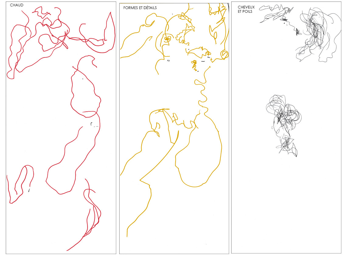 les trois derniers dessins pour la 1° Géante Agile