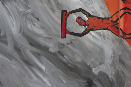 GRAND TRIPTYQUE n° 9   ATLANTES ET COSMOS