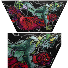 COUPLE COLONNE n° 18   DANIELLE