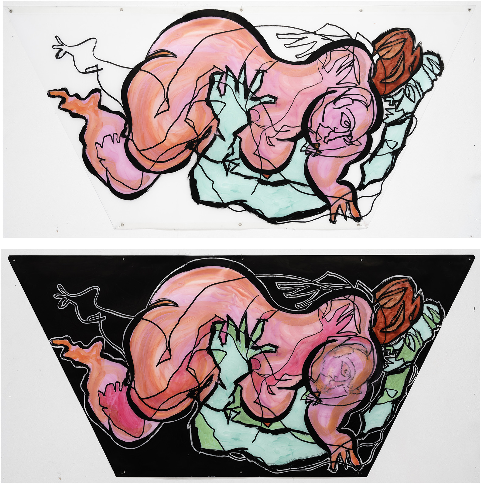 COUPLE COLONNE n° 9   FAB. L